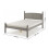 Mercers Furniture Corona Grey 4'6" Double Low End Bed Frame Solid Wood Pine Wooden 10