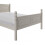 Mercers Furniture Corona Grey Wax 4'6" Double High End Bed Frame Solid Wooden Pine 8