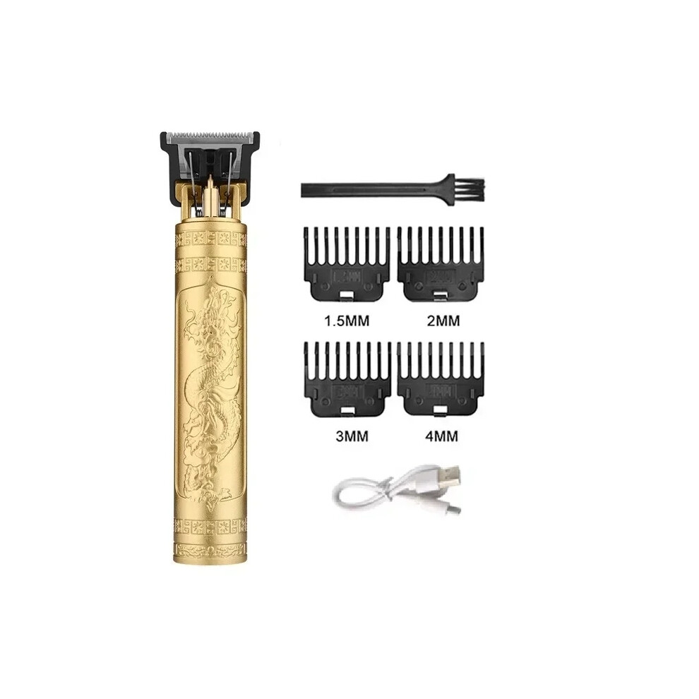 Skesrjtop Gold ( Dragona) Hair Clipper Beard Shaving Body Hair Trimmer Clippers Electric Hair Cutting Machine