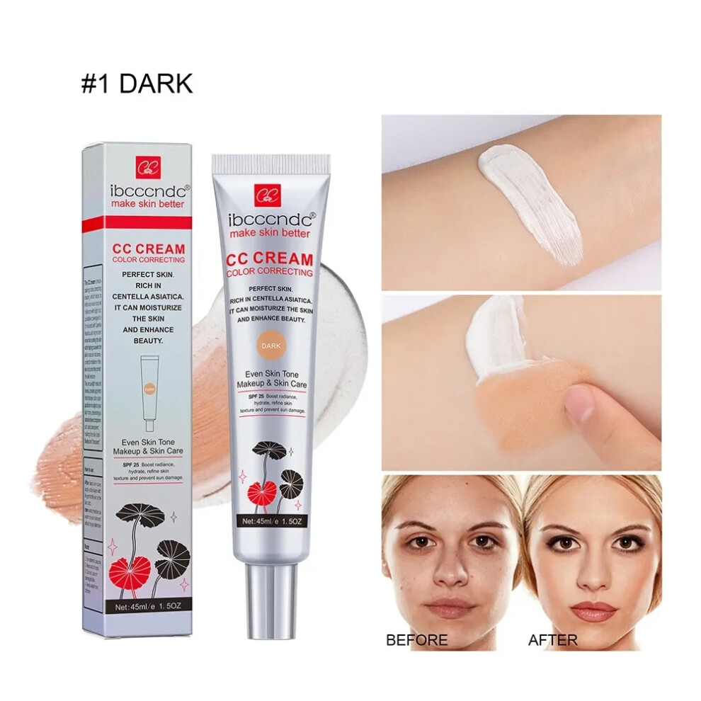 (1) Invisible Pore Cream CC Cream Moisturizing Facial Matte Prime Brightening Concealer Oil Control Matte