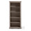 Mercers Furniture Corona Grey Wax Large Bookcase Storage Solid Wood Pine Furniture 3