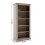 Mercers Furniture Corona Grey Wax Large Bookcase Storage Solid Wood Pine Furniture 5