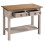 Mercers Furniture Corona Console Table Grey 2 Drawer Solid Wood Pine Wooden Hallway 3