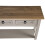 Mercers Furniture Corona Console Table Grey 2 Drawer Solid Wood Pine Wooden Hallway 5