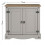 Mercers Furniture Corona Grey Wax 2 Door Cupboard  Sideboard Solid Pine Furniture 6