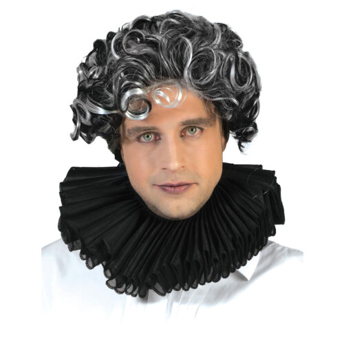 Elizabethan Collar - Black Frill
