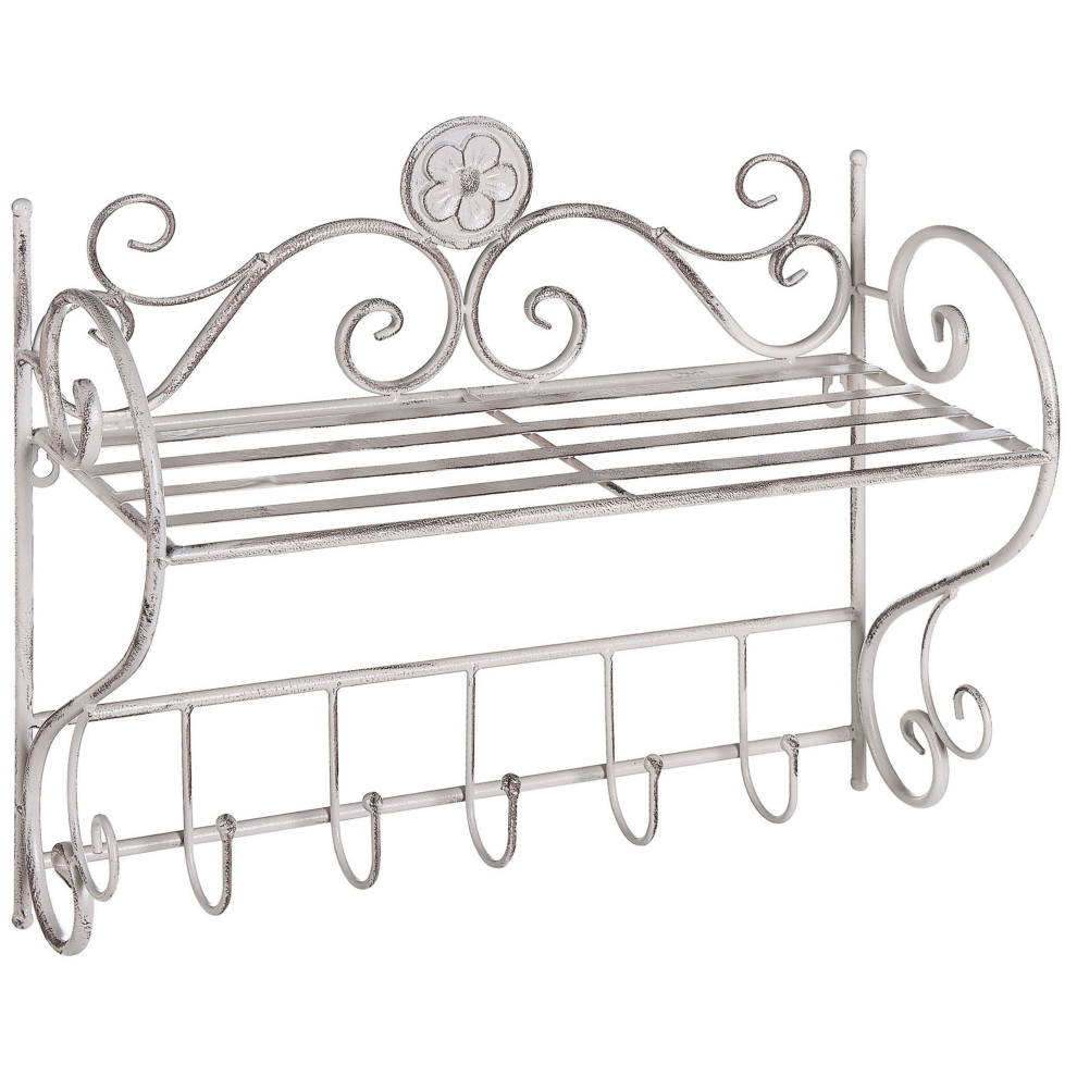 Wall Shelf OSORNO Metal White