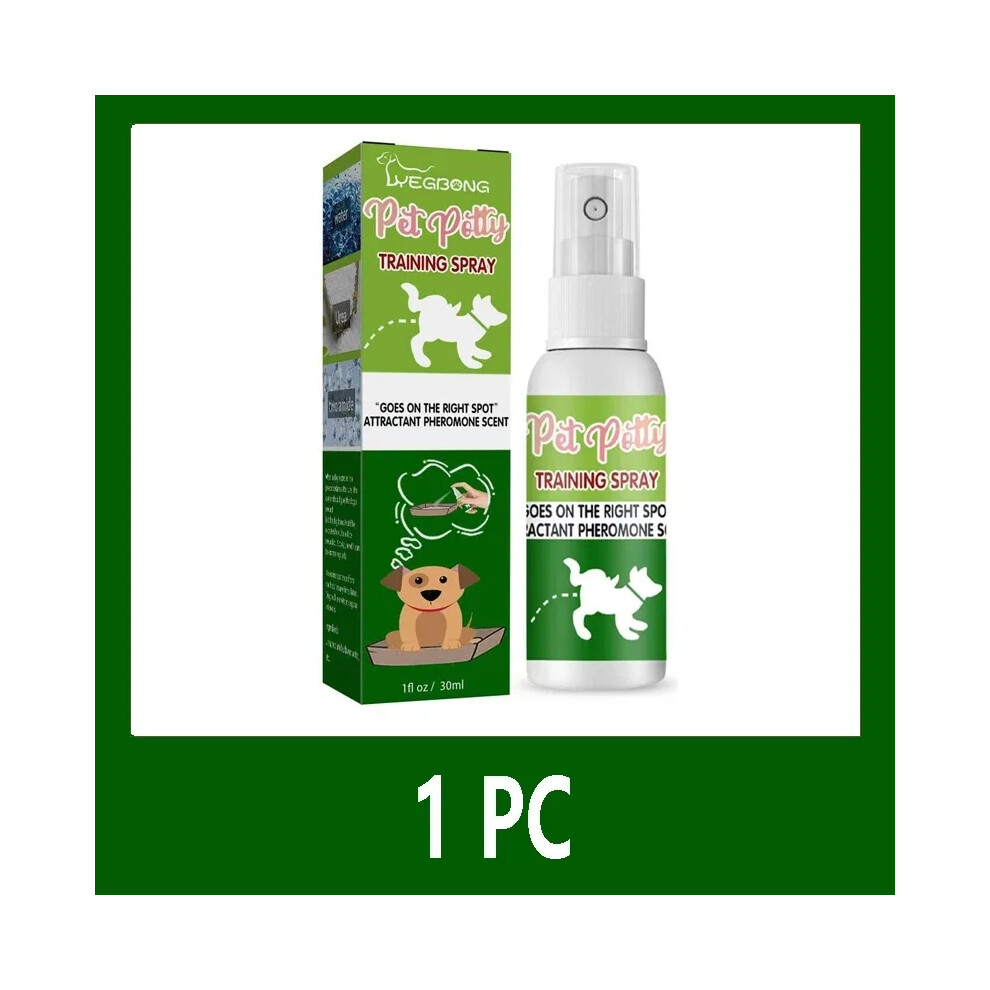 (1 Pc) Pet Toilet Training Spray Inducer Dog Poops Cat Pee Positioning Defecation