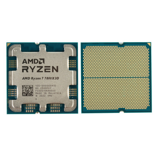 AMD Ολοκαίνουργιος επεξεργαστής δίσκου AMD Ryzen 7 7800X3D