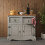 Mercers Furniture Corona Grey Wax 2 Door Dresser 3