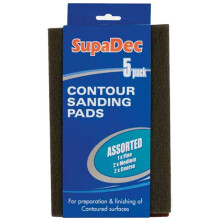 DIY Decorating Contour/Sanding Coarse Pads Assorted Assorted 5 Pack