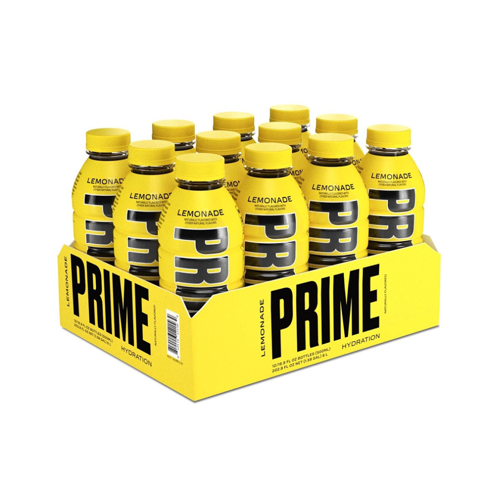 Prime Hydration Lemonade 12 Pack