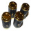 (4 holders) 1 LEATHER BOUND COIN HOLDERS 1