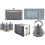 Tower Tower Cavaletto Grey Kettle Toaster Microwave Breadbin Canisters Set 1