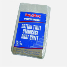 CT243 Cotton Twill Staircase Dust Sheet 24' x 3' (7.3m x 0.9m) Approx
