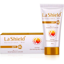 Glenmark La Shield SPF 40 PA+++ Mineral Sunscreen Gel High-Performance Sunscreen Ultimate Protection 50g