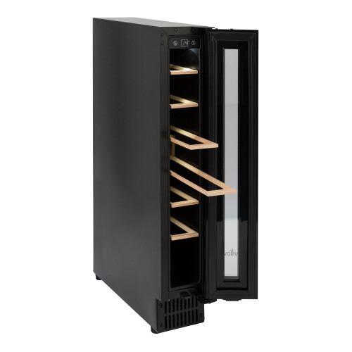 Willow Appliances Willow 20L Black Under Counter Wine Cooler, For 7 Bottles, 4* Rating 2