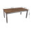Mercers Furniture Corona Grey Wax 6'0" Dining Table & 6 Chairs Solid Pine 7