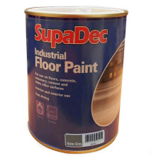 SupaDec Interior Exterior Other Surfaces Floor Paint 1L Slate Grey
