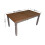 Mercers Furniture Corona Grey Wax Large Extending Dining Table 2