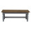 Mercers Furniture Corona Grey Wax 4'0" Bench 2