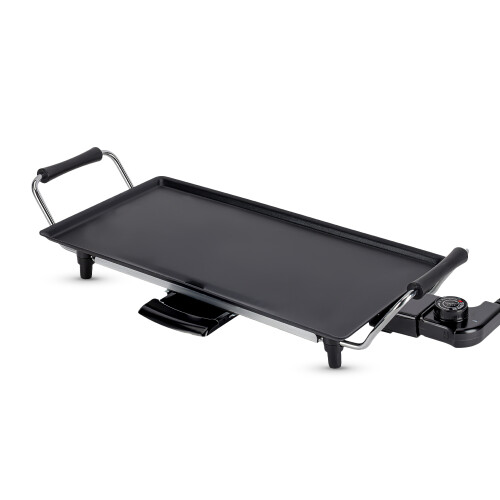 GEEPAS Geepas Teppanyaki Grill Smokeless, Non-Stick, Adjustable Temperature