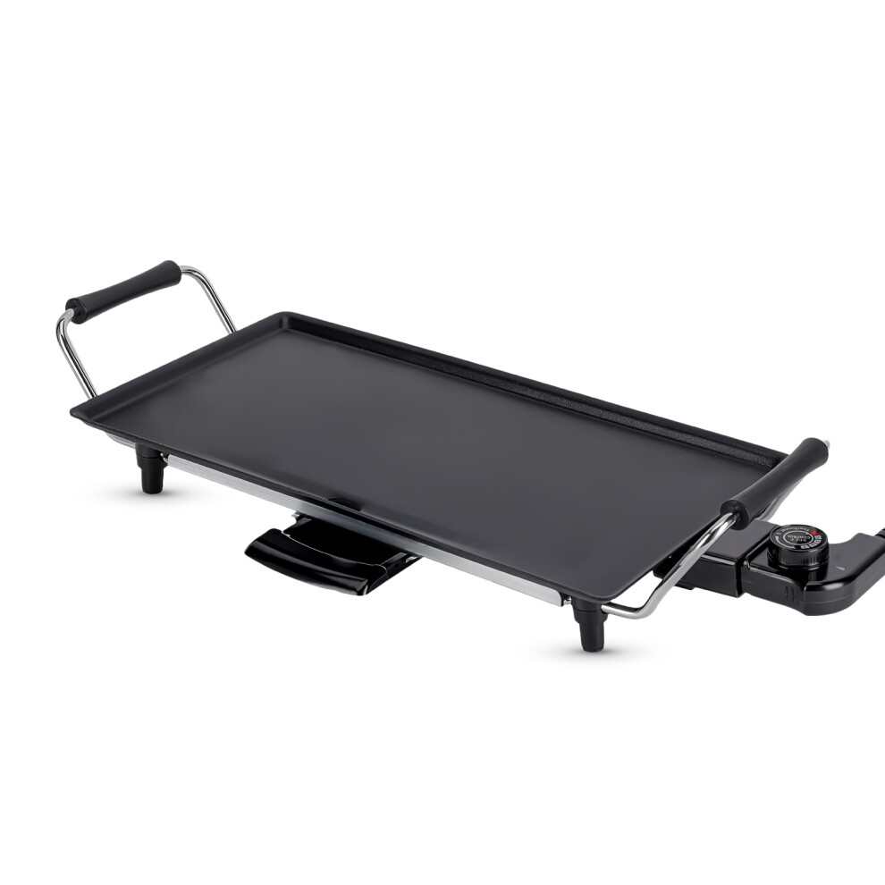 Geepas Teppanyaki Grill Smokeless, Non-Stick, Adjustable Temperature