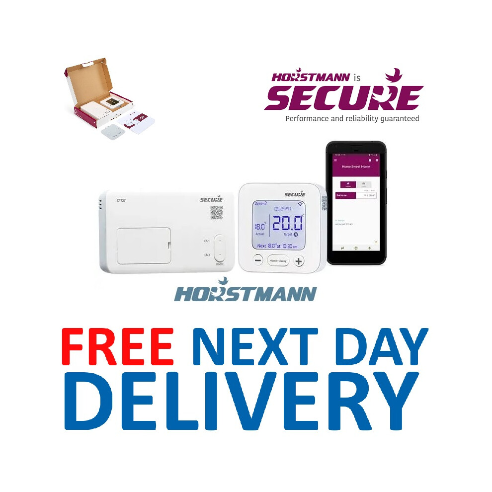 Horstmann Secure C1727 2 Channel Smart Central Heating Programmer Replaces C17 C27