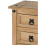Mercers Furniture Corona Narrow 5 Drawer Bedside Cabinet Solid Wood Mexican Pine 5