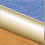Aluminium Trim Threshold Laminate Gold Effect Floor Edging 30x900mm 1
