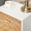 Homcom HOMCOM Bedside Table 2 Drawers Side Cabinet Wooden Storage Chest 5
