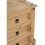 Mercers Furniture Corona 3 Drawer Bedside Cabinet LARGE Solid Pine bedroom Furniture 4