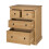 Mercers Furniture Corona 2 + 2 Drawer Chest Large Solid Pine Bedroom Furniture 2