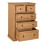 Mercers Furniture Corona Compact 2+3 Chest Of Drawers Solid Wood Mexican Pine 3