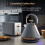 Tower Tower Cavaletto Grey Pyramid Kettle Toaster Microwave & Canisters Set 3