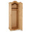 Mercers Furniture Corona 1 Door Arch Top Wardrobe Single Robe Solid Pine Wood 2