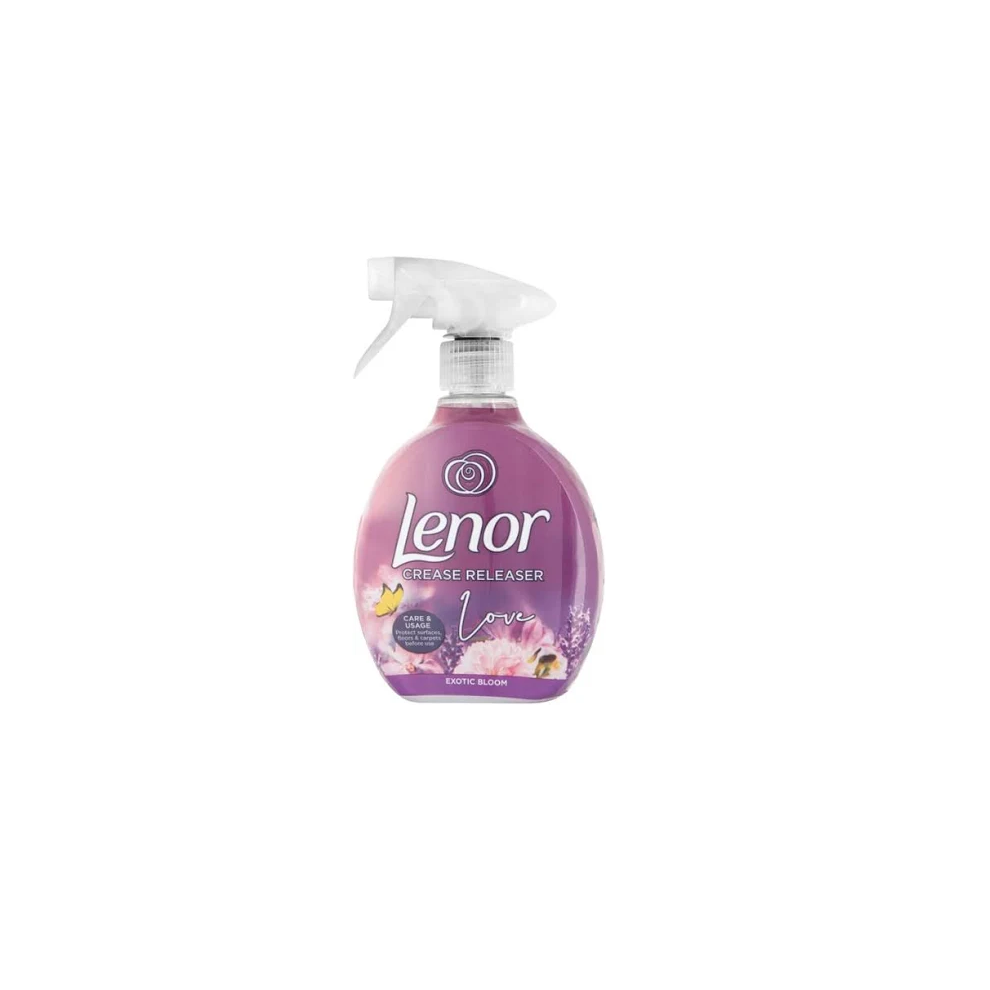 Lenor Crease Releaser Love Exotic Bloom Laundry Trigger Spray 500Ml