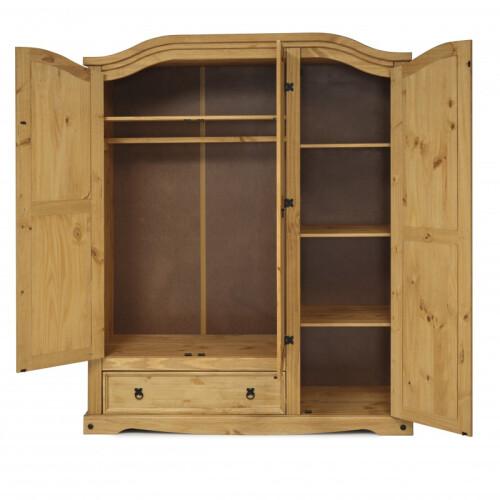 Mercers Furniture Corona 3 Door 1 Drawer Wardrobe 2