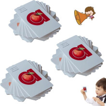 Portable Lit Letters Letter Recognition Learn Letter Sounds Up to 2x Faster Early Learning Flash Card Lit Letters Flash Cards
