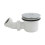 Chrome Low Profile Shower Tray Waste Trap 1