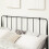 SlumberWorx (King) Hitchin Black Metal Industrial Bed Frame 4