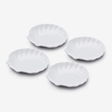 Wm Bartleet & Sons Porcelain Shell Dish (13cm), Set of 4