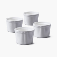 Wm Bartleet & Sons Porcelain Deep Ramekin (8cm), Set of 4