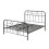 SlumberWorx (Double, Black) Ware Victorian Industrial Design Metal Bed Frame 7