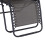Outsunny Outsunny Zero Gravity Chair, Reclining Lounger w/ Pillow Grey 8