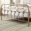 SlumberWorx (Double, Brass) Ware Victorian Industrial Design Metal Bed Frame 6