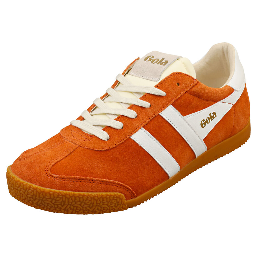 (11) Gola Elan Mens Fashion Trainers In Orange White