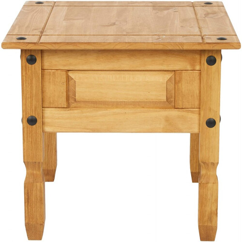 Mercers Furniture Corona Lamp Table Solid Wood Pine Living Room Side End Wooden 2