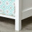Homcom HOMCOM 5 Drawer Table Multi-purpose Storage Chest Sideboard Retro Style Entryway 17