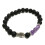 (Fish Amethyst) Lava Stone Bracelets - Assorted - UNISEX 3